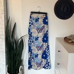 Zara Floral Print Midi Dress